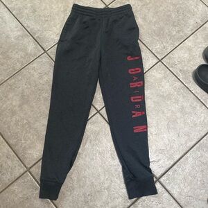 Slightly used boys air Jordan sweats